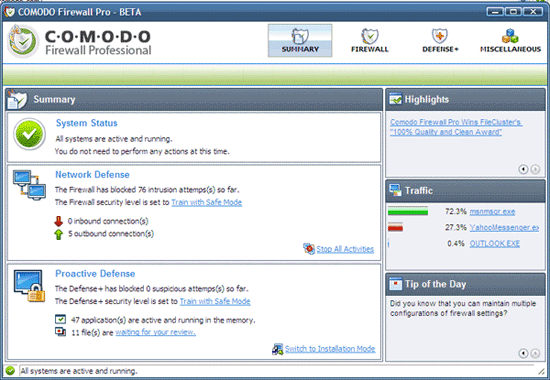 Software-firewall