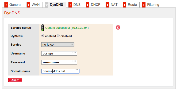 Δωρεάν Στατική IP στο Internet με Dynamic DNS NoIP DynDNS 05c