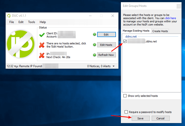 Δωρεάν Στατική IP στο Internet με Dynamic DNS NoIP DynDNS 09