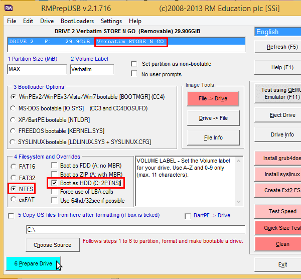 windows 7 σε εξωτερικό δίσκο 02