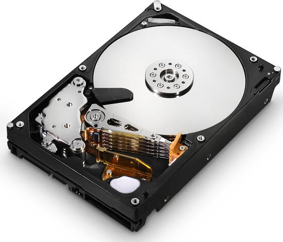 2-hard disk drive