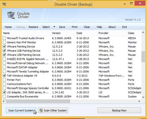 drivers μετά το format backup 03