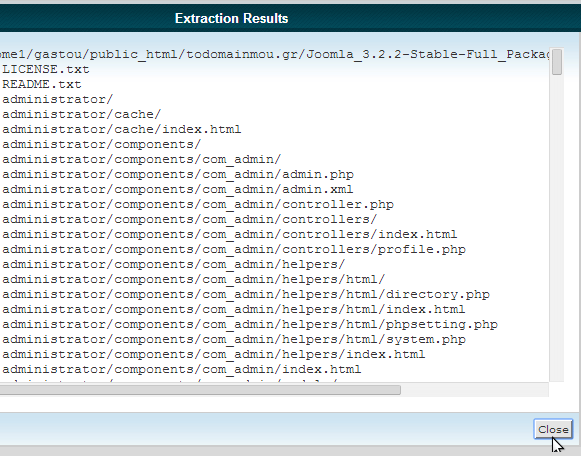 εγκατάσταση joomla για αρχάριους 20