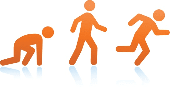 Walk and run. Walk Run. Duvchi Crawl walk Run.