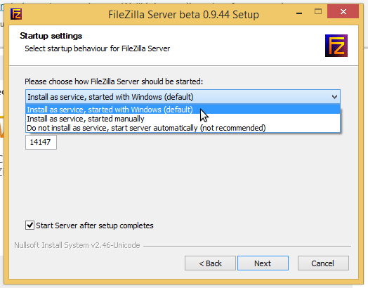 δημιουργία ftp server windows filezilla 32