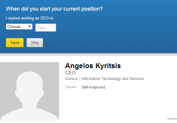 δημιουργία linkedin λογαριασμού - πρώτα βήματα 18