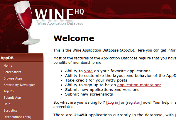 εγκατάσταση προγραμμάτων windows σε ubuntu wine 15