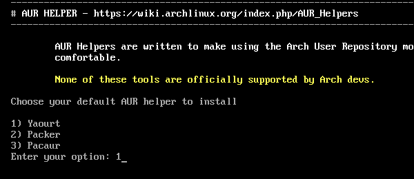 arch linux με γραφικό περιβάλλον εύκολα 32