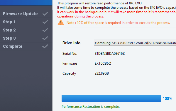 Samsung 840 Evo - Αναβάθμιση Firmware Επειγόντως 15