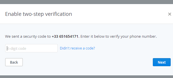 αλλαγή κωδικού dropbox και 2 step verification 10