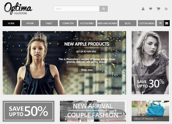 Εγκατάσταση PrestaShop Themes για e-shop 03a