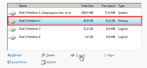 Επιδιόρθωση Ubuntu - Linux Mint από Format και επανεγκατάσταση Windows 01