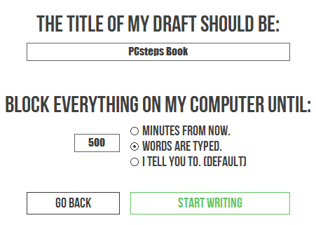 Συγγραφή χωρίς Περισπάσεις με το FORCEdraft 05