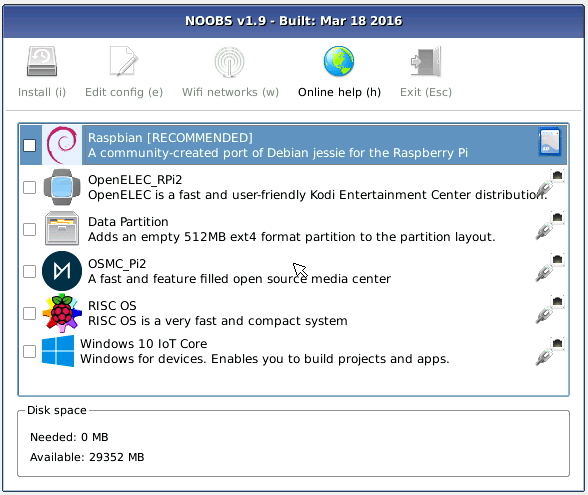 Εγκατάσταση Raspberry Pi για Αρχάριους με το NOOBS 14