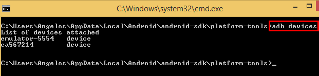 εγκατάσταση Android Debug Bridge 22