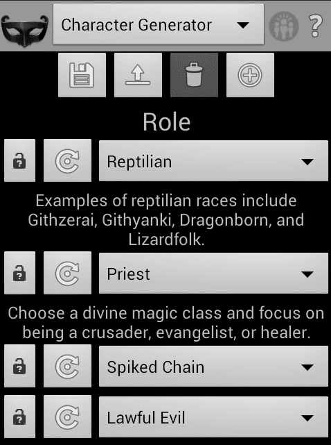 δημιουργία χαρακτήρων RPG στο Android 07