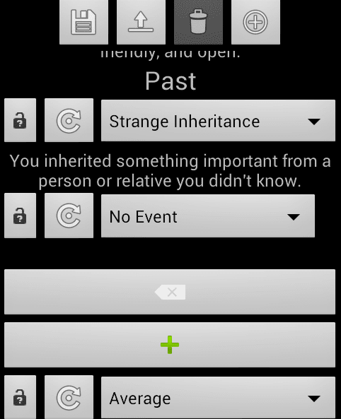 δημιουργία χαρακτήρων RPG στο Android 17