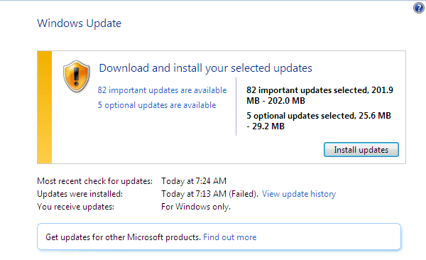 Windows Update - Επιβραδύνει τα Windows, ή όχι 07
