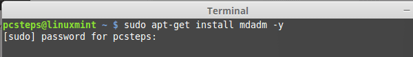 Δημιουργία Software RAID 5 στο Linux Mint - Ubuntu 02