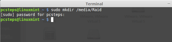 Δημιουργία Software RAID 5 στο Linux Mint - Ubuntu 22
