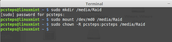 Δημιουργία Software RAID 5 στο Linux Mint - Ubuntu 24