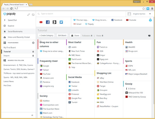 Οργάνωση Σελιδοδεικτών - Bookmarks σε Chrome και Firefox 08