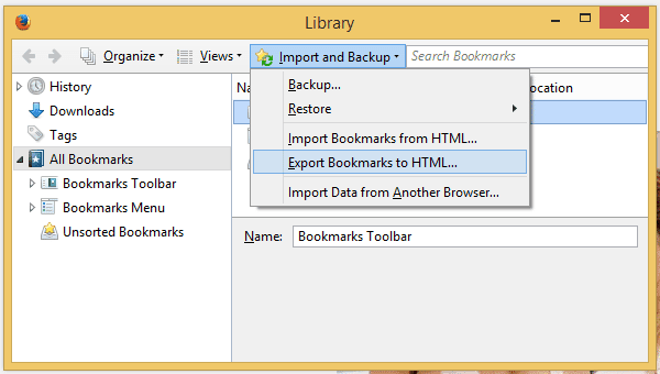 Οργάνωση Σελιδοδεικτών - Bookmarks σε Chrome και Firefox 12