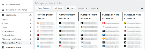 Οργάνωση Σελιδοδεικτών - Bookmarks σε Chrome και Firefox 26