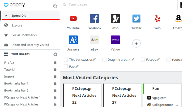 Οργάνωση Σελιδοδεικτών - Bookmarks σε Chrome και Firefox 27