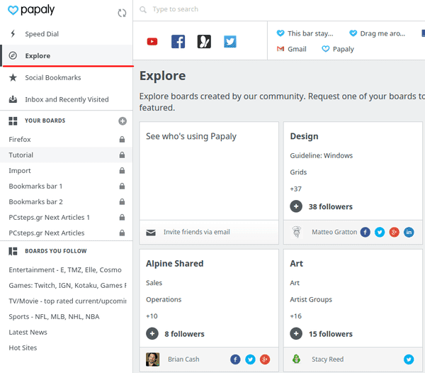 Οργάνωση Σελιδοδεικτών - Bookmarks σε Chrome και Firefox 28