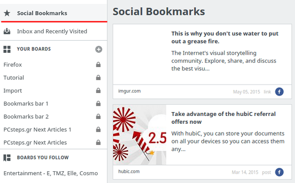 Οργάνωση Σελιδοδεικτών - Bookmarks σε Chrome και Firefox 29
