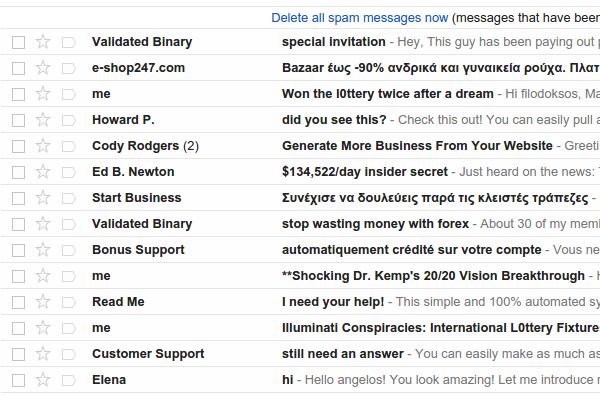 Διαγραφή Spam μόνιμα στο Gmail και το Outlook.com 01