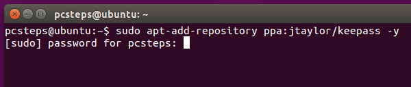 Εγκατάσταση KeePass στο Linux Mint - Ubuntu 03