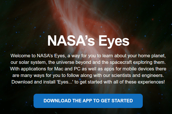 Εξερεύνηση του Διαστήματος με το NASA's Eyes 01