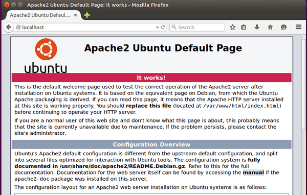 Ιστοσελίδα Τοπικά στο Linux Mint - Ubuntu με LAMP 07