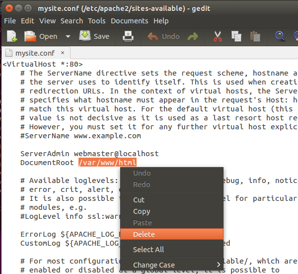 Ιστοσελίδα Τοπικά στο Linux Mint - Ubuntu με LAMP 10