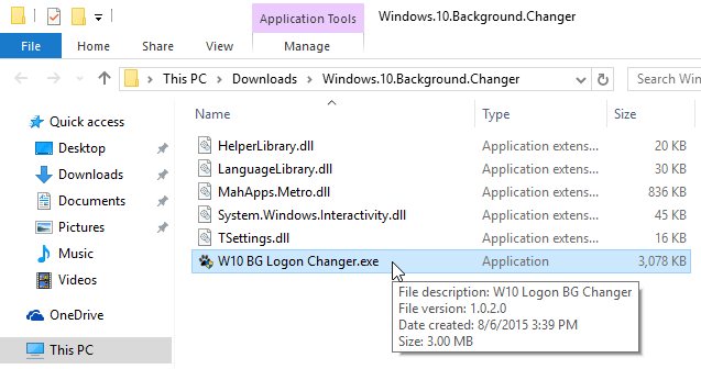 Αλλαγή Εικόνας στο Login των Windows 10 04