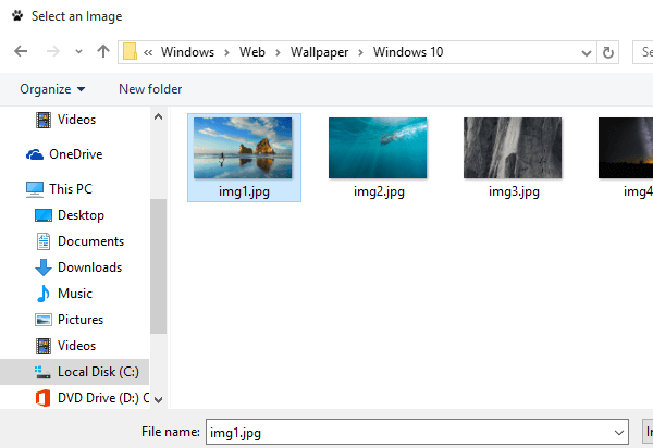 Αλλαγή Εικόνας στο Login των Windows 10 06