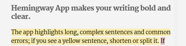 Βελτιώστε τη Γραφή στα Αγγλικά με το Hemingway 01