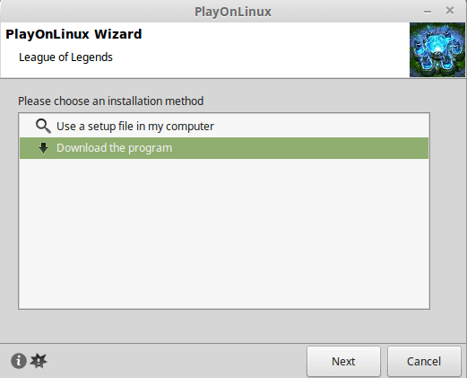 Εγκατάσταση League of Legends στο Linux Mint - Ubuntu 19