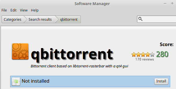 Εγκατάσταση qBittorrent στο Linux Mint - Ubuntu 01