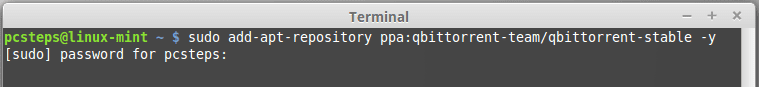 Εγκατάσταση qBittorrent στο Linux Mint - Ubuntu 05