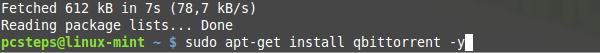 Εγκατάσταση qBittorrent στο Linux Mint - Ubuntu 07