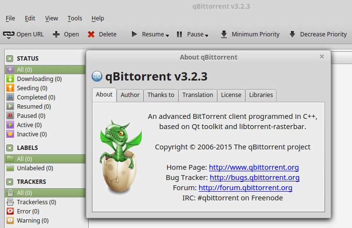 Εγκατάσταση qBittorrent στο Linux Mint - Ubuntu 09