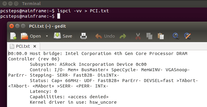 Πληροφορίες Hardware στο Linux Mint - Ubuntu 09