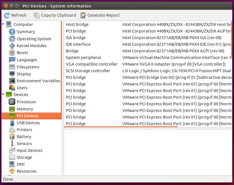 Πληροφορίες Hardware στο Linux Mint - Ubuntu 16