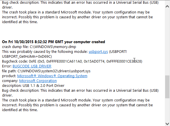 Ανάλυση Μπλε Οθόνης στα Windows με το WhoCrashed 06
