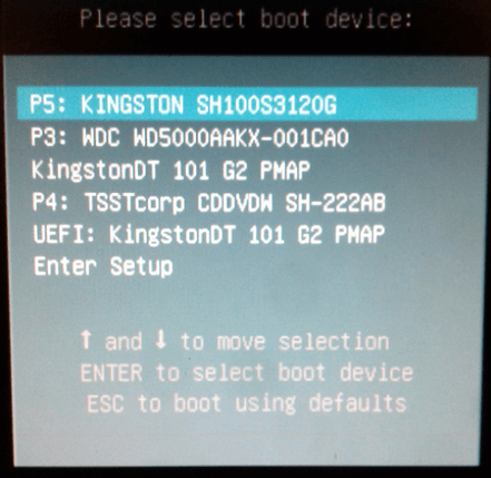 Εκκίνηση Υπολογιστή boot από USB, DVD, ή CD, σε BIOS UEFI 09