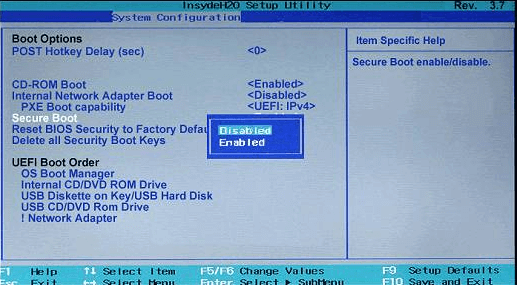 Εκκίνηση Υπολογιστή boot από USB, DVD, ή CD, σε BIOS UEFI 24