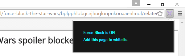 Αποφύγετε τα Spoilers στο Star Wars μέσω του Chrome 02